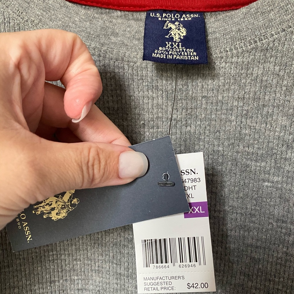 US Polo Assn. Long Sleeve Thermal Shirt